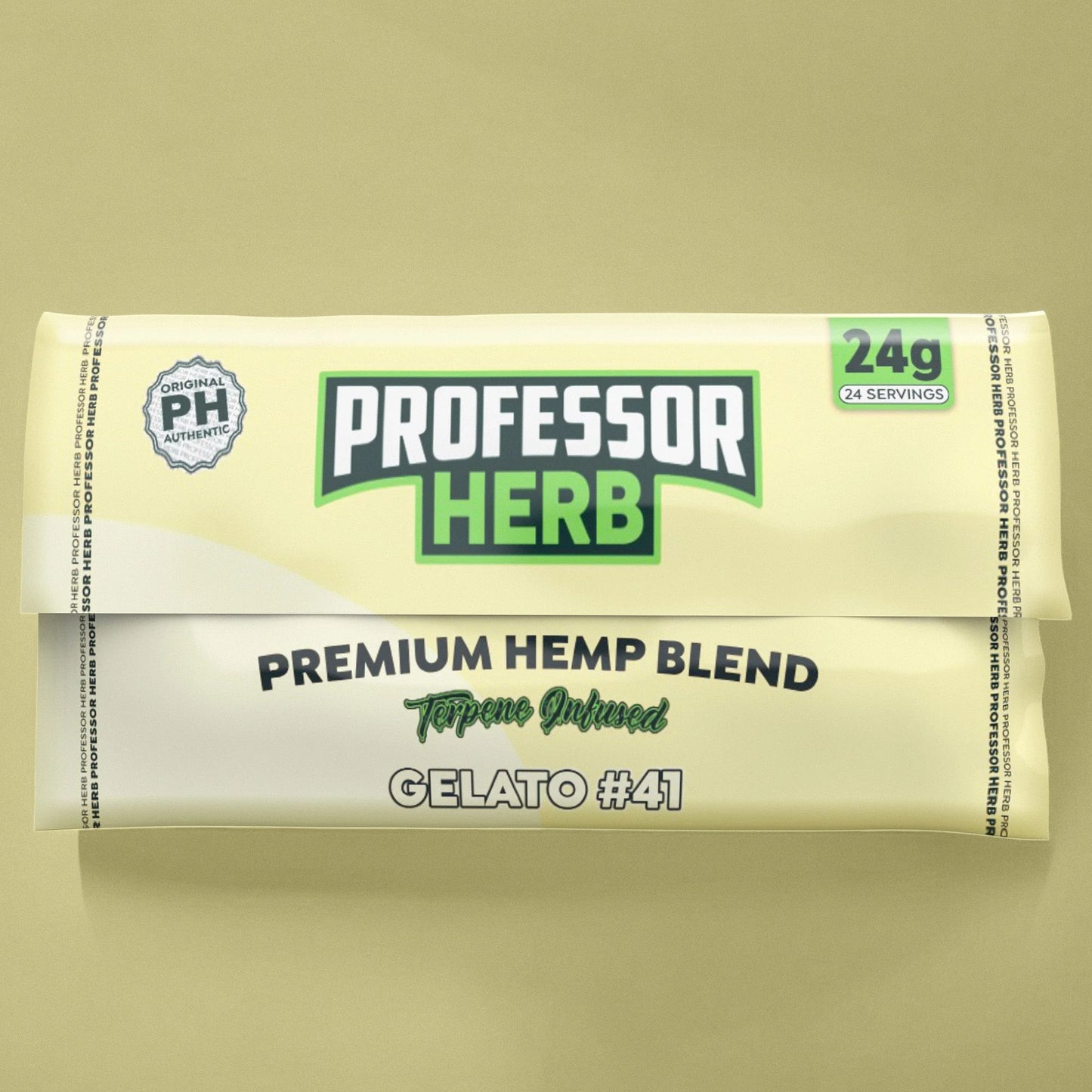 🌿 Professor Herb Premium Hemp Blend (24g) – Your Natural Wellness Escape! 💨✨