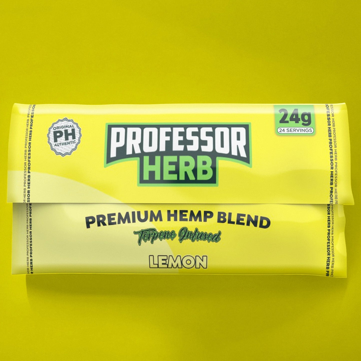 🌿 Professor Herb Premium Hemp Blend (24g) – Your Natural Wellness Escape! 💨✨