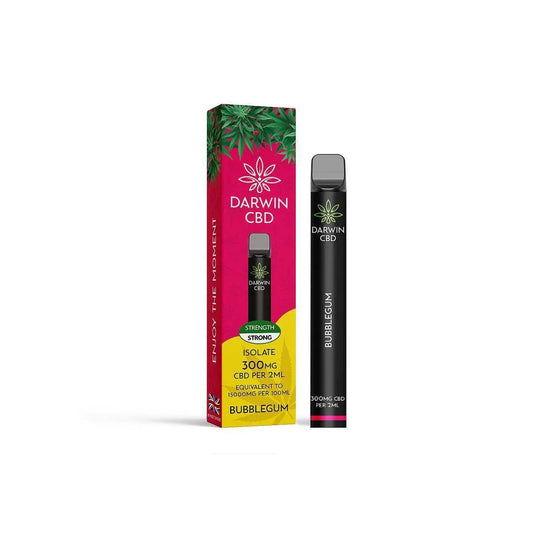 300mg Darwin CBD Prefilled Pod Vape Kit - 600 Puffs | Premium UK Made CBD Vape - Inspired Life UK