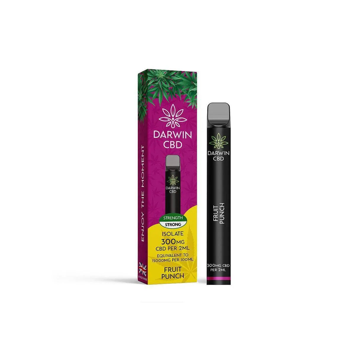 300mg Darwin CBD Prefilled Pod Vape Kit - 600 Puffs | Premium UK Made CBD Vape - Inspired Life UK