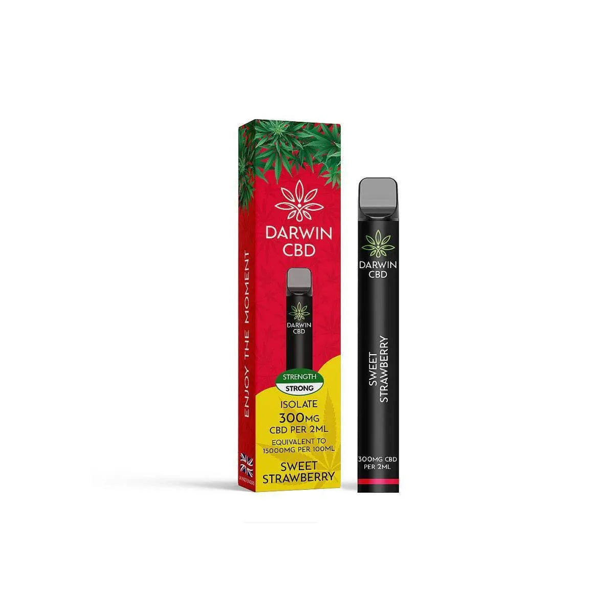 300mg Darwin CBD Prefilled Pod Vape Kit - 600 Puffs | Premium UK Made CBD Vape - Inspired Life UK