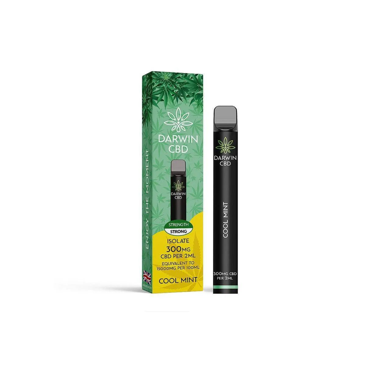 300mg Darwin CBD Prefilled Pod Vape Kit - 600 Puffs | Premium UK Made CBD Vape - Inspired Life UK