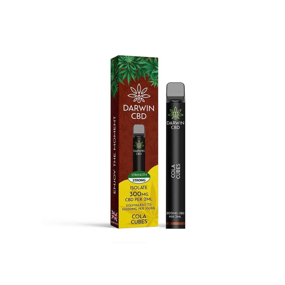 300mg Darwin CBD Prefilled Pod Vape Kit - 600 Puffs | Premium UK Made CBD Vape - Inspired Life UK