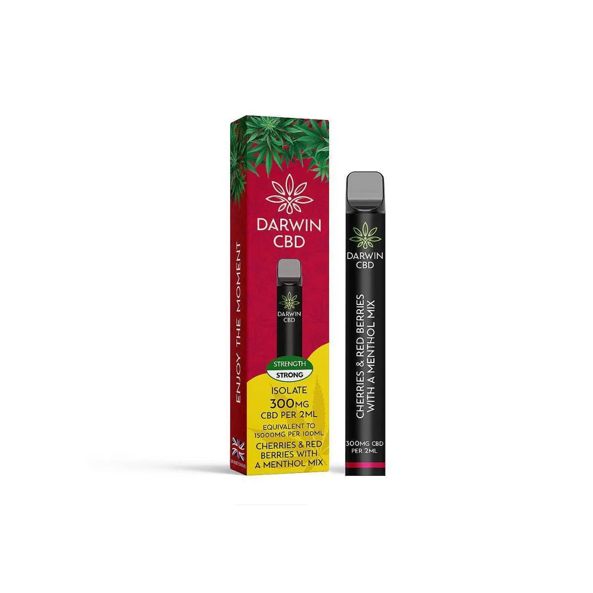 300mg Darwin CBD Prefilled Pod Vape Kit - 600 Puffs | Premium UK Made CBD Vape - Inspired Life UK
