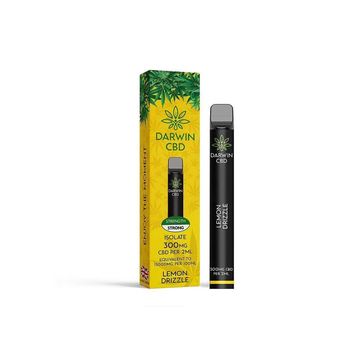 300mg Darwin CBD Prefilled Pod Vape Kit - 600 Puffs | Premium UK Made CBD Vape - Inspired Life UK