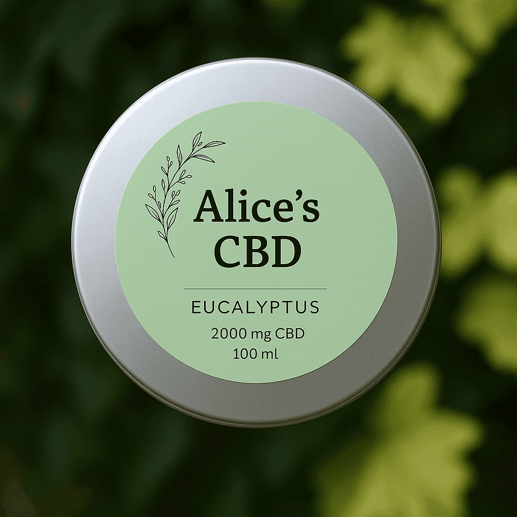 Inspired Life UK Alice’s CBD Rescue Balm 2000MG - Deep Hydration - 100ml – CBD balm – 2000mg, 100ml – UK product