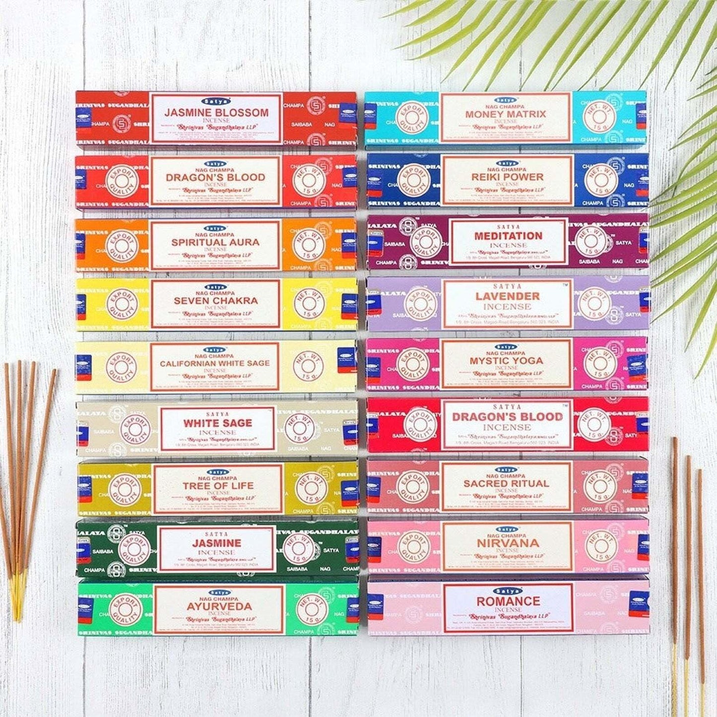 Satya Incense Sticks – Authentic Aromatherapy from India