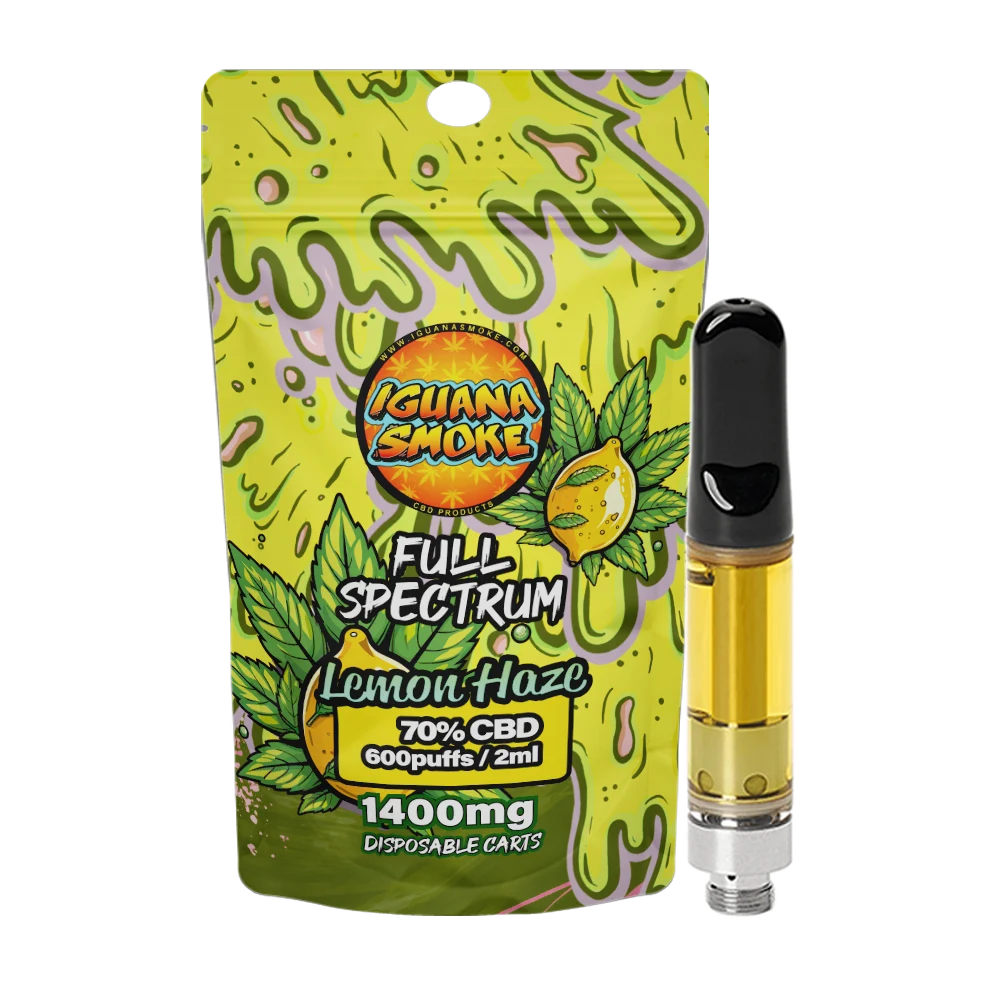 CBD Vape Cartridge - Full Spectrum - Lemon - 1ml/2ml - 700mg/1400mg