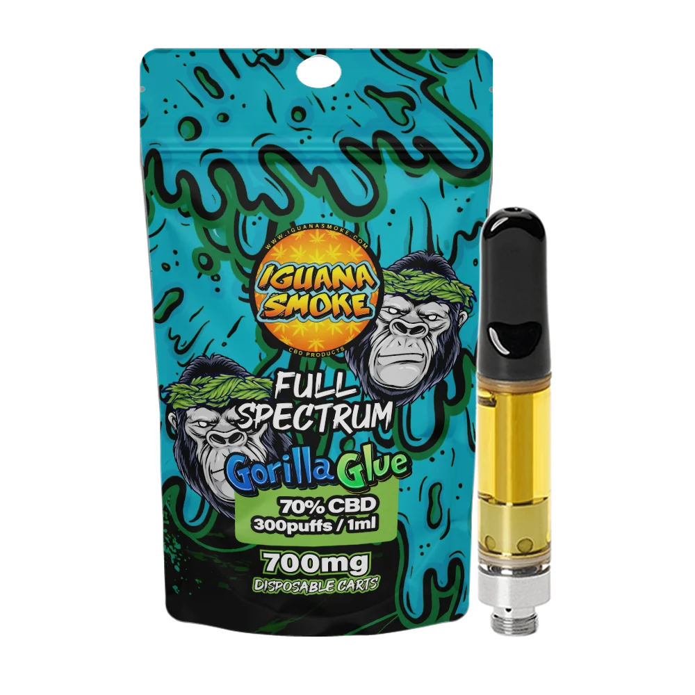 CBD Vape Cartridge - Full Spectrum - Gorilla Glue - 1ml/2ml - 700mg/1400mg