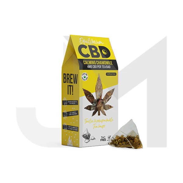 🌺 Equilibrium CBD Full Spectrum Chamomile - Box of 12