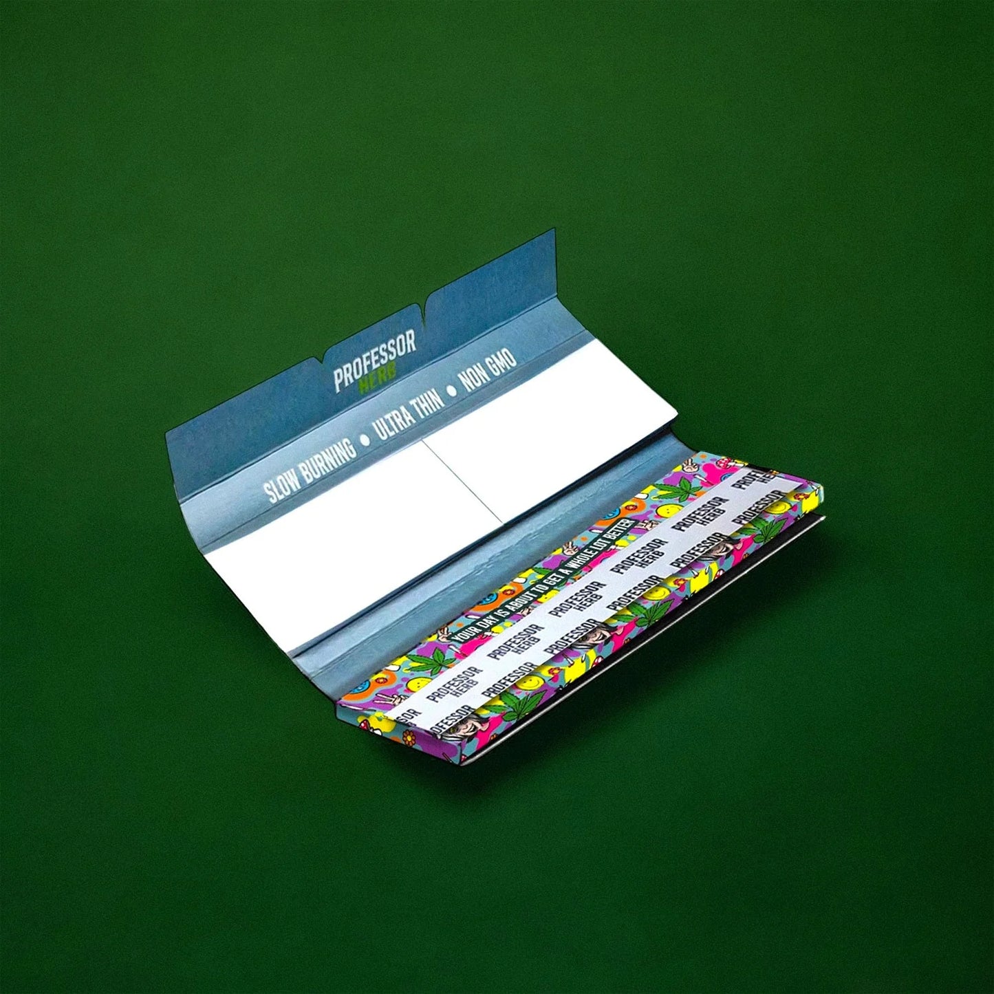 🌾 Professor Herb King Size Rolling Papers &amp; Tips - Ultra Thin Rice Paper