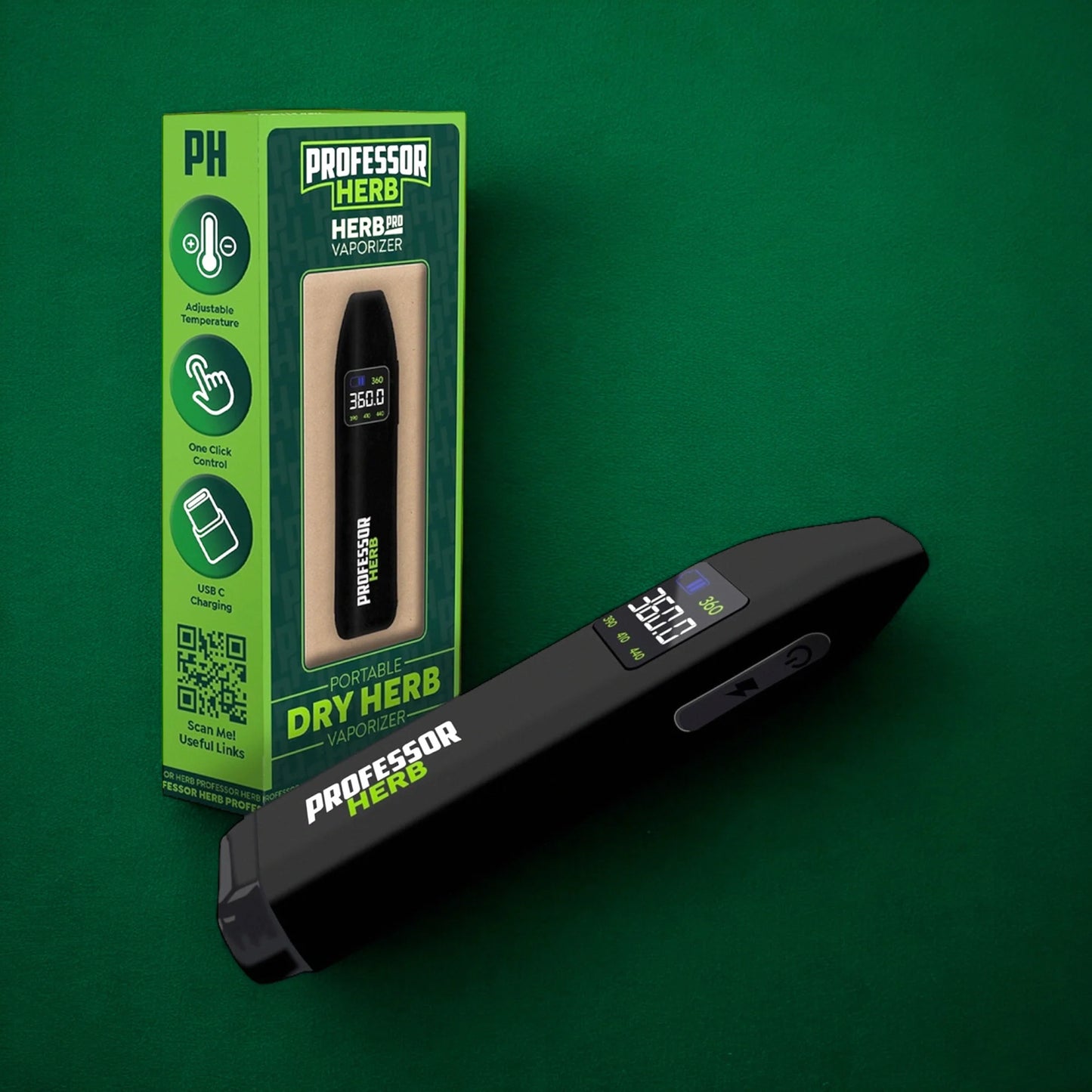 Professor Herb Dry Herb Vapourizer – Portable & Discreet