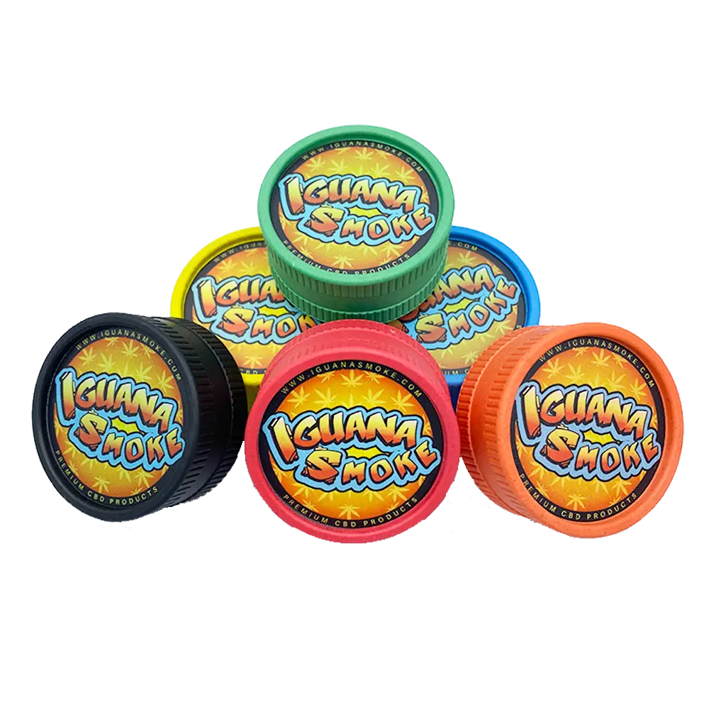 Iguana Smoke Biodegradable Eco Grinder - Sustainable Hemp & CBD Preparation Tool