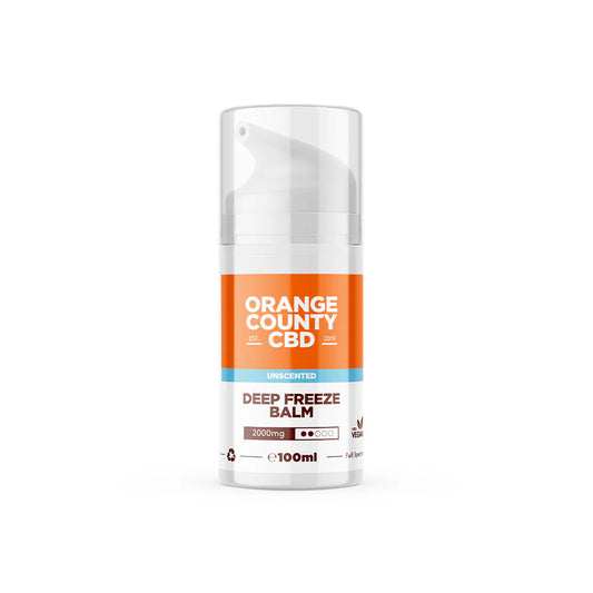 Orange County CBD Deep Freeze Balm 2000mg - 100ml Cooling Muscle Relief
