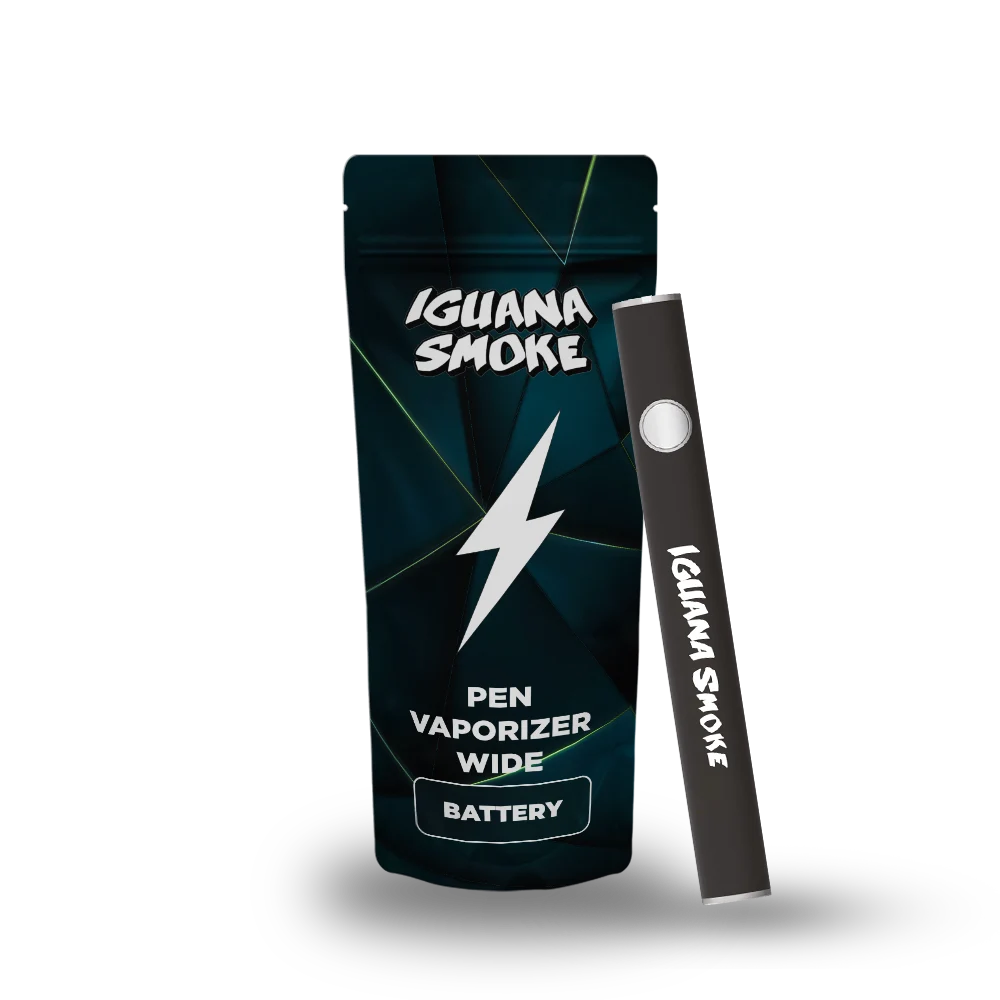 Iguana Smoke - 510 Cartridge Pen Battery Wide - Advanced Vape Power