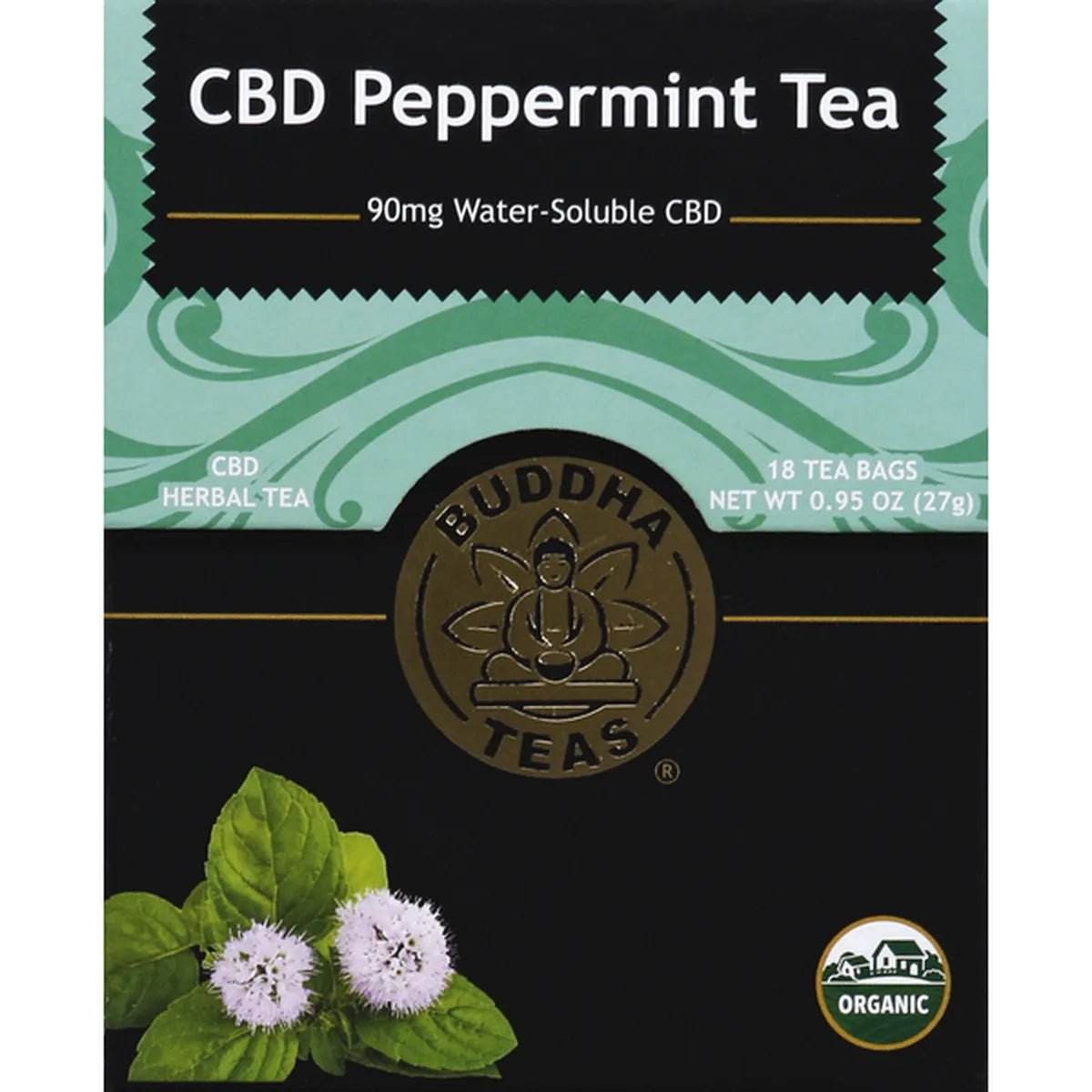 CBD Tea | Premium Herbal Blends with 5mg CBD | Buddah CBD Teas - Inspired Life UK