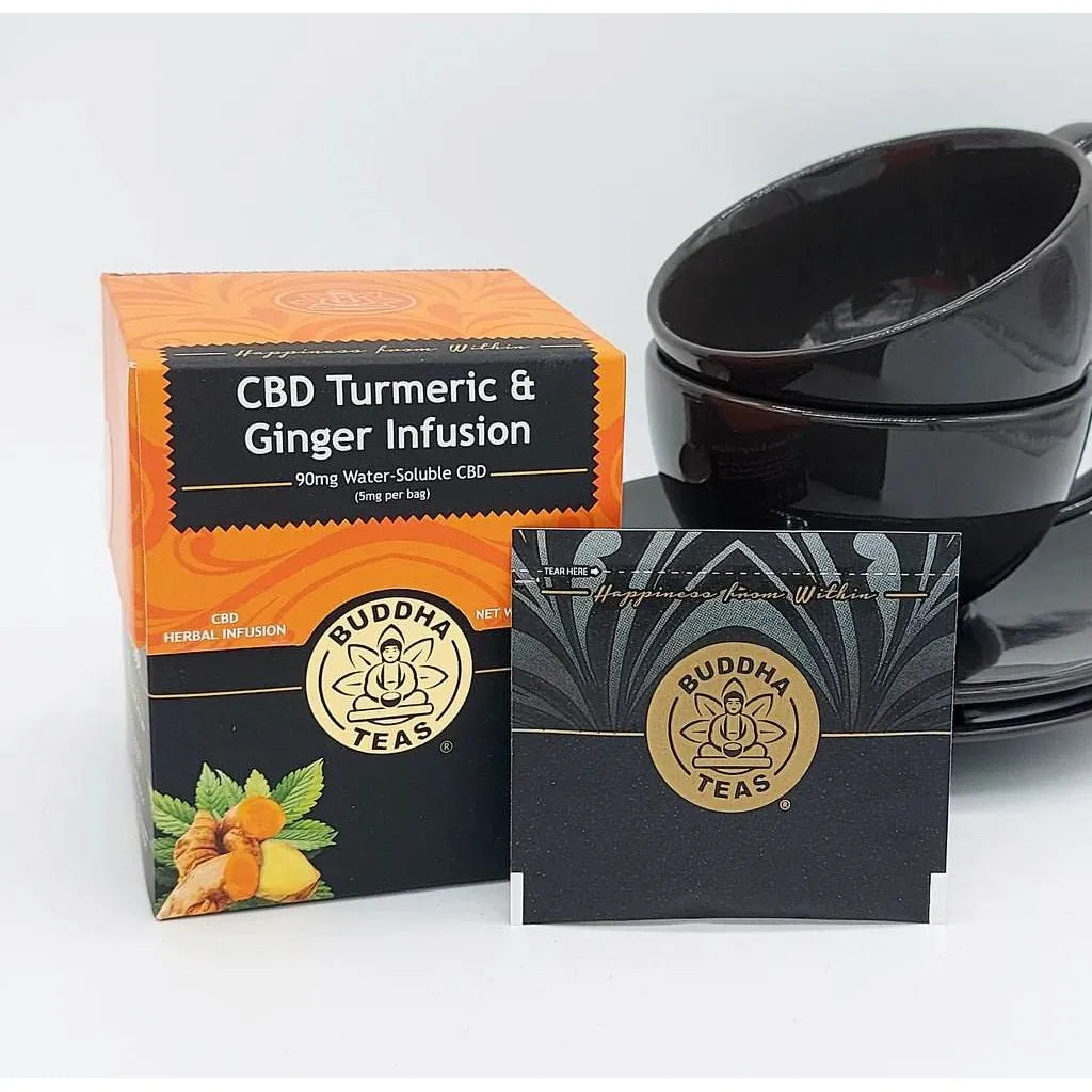 CBD Tea | Premium Herbal Blends with 5mg CBD | Buddah CBD Teas - Inspired Life UK