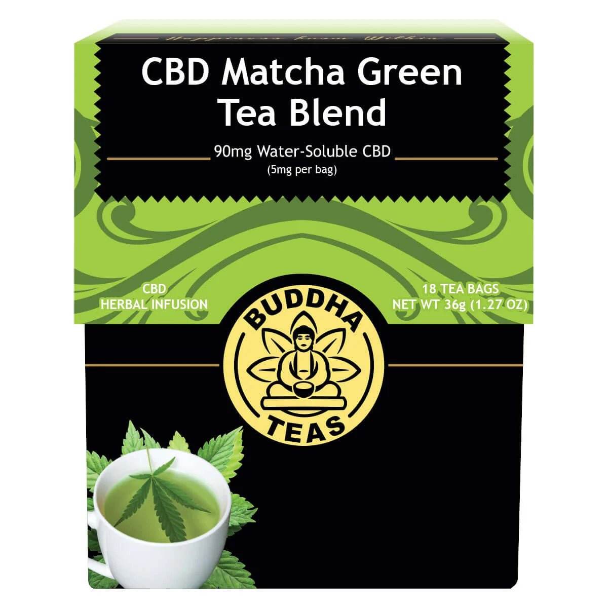 CBD Tea | Premium Herbal Blends with 5mg CBD | Buddah CBD Teas - Inspired Life UK