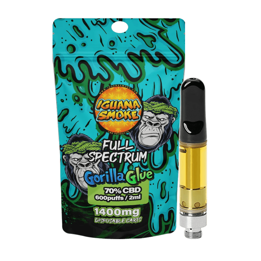 CBD Vape Cartridge - Full Spectrum - Gorilla Glue - 1ml/2ml - 700mg/1400mg - Inspired Life UK
