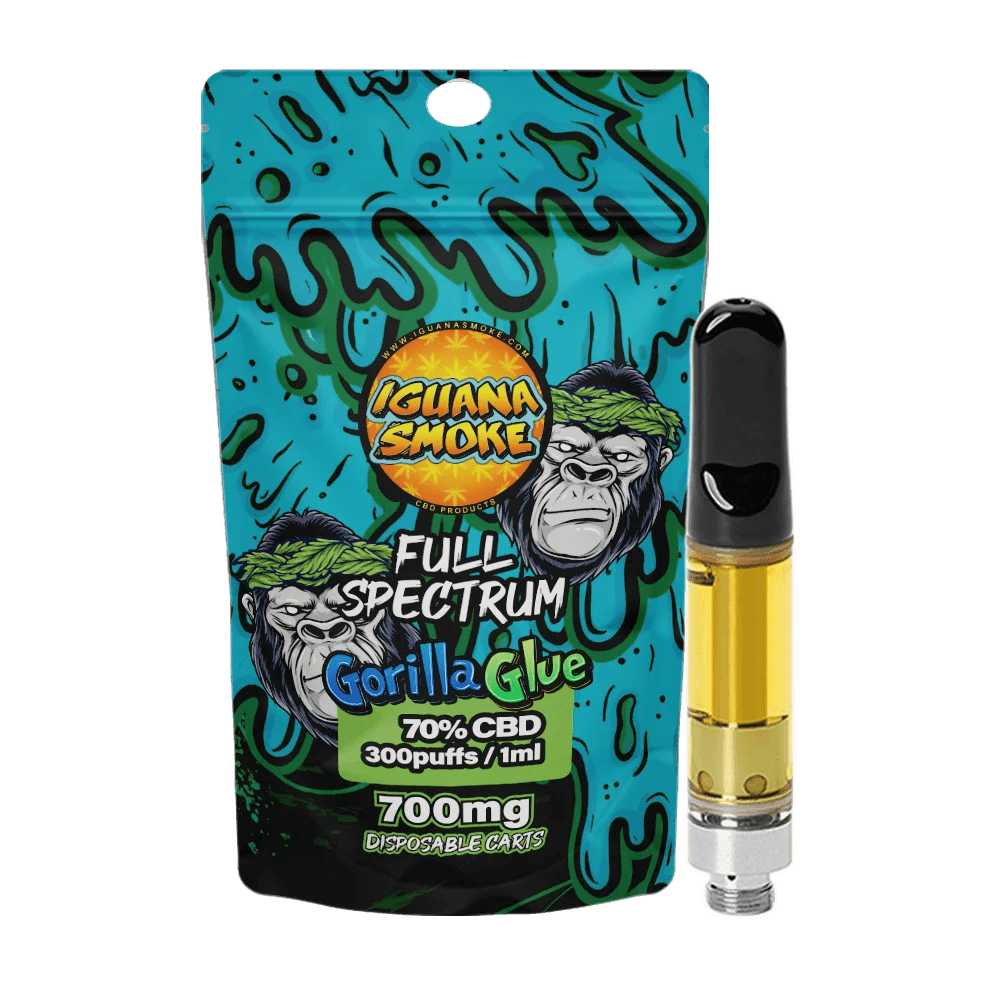 CBD Vape Cartridge - Full Spectrum - Gorilla Glue - 1ml/2ml - 700mg/1400mg - Inspired Life UK