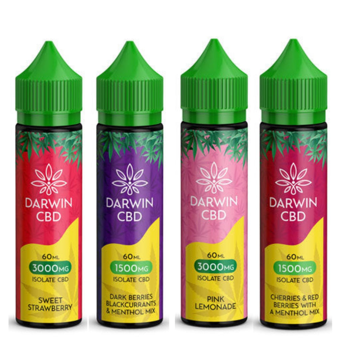 Darwin CBD Vape Juice 60ml | High Strength CBD E-Liquid 3000mg