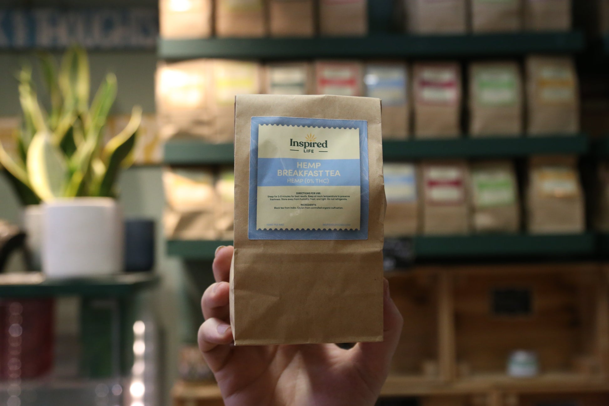 English Breakfast Hemp Tea 🍵 - Inspired Life CBD