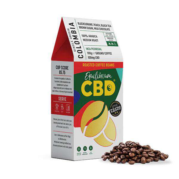 Equilibrium CBD Coffee – Roasted Beans