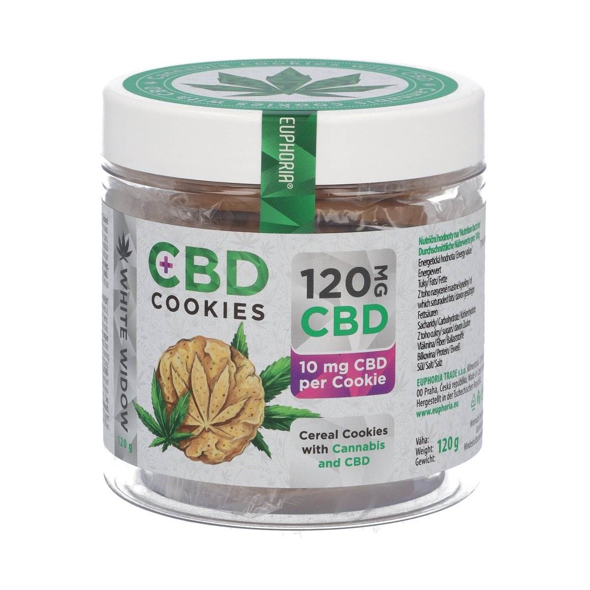 Euphoria CBD Cookies – 10mg per Cookie - Inspired Life UK