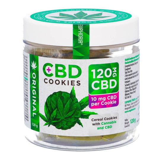 Euphoria CBD Cookies – 10mg per Cookie - Inspired Life UK