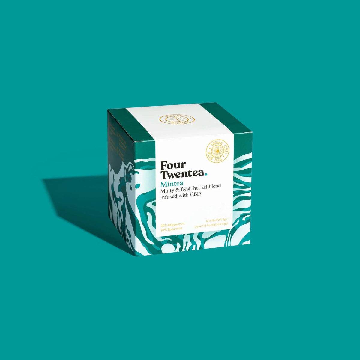 Four Twentea CBD Tea | 10mg CBD Infused Herbal Tea Blends for Wellness - Inspired Life UK