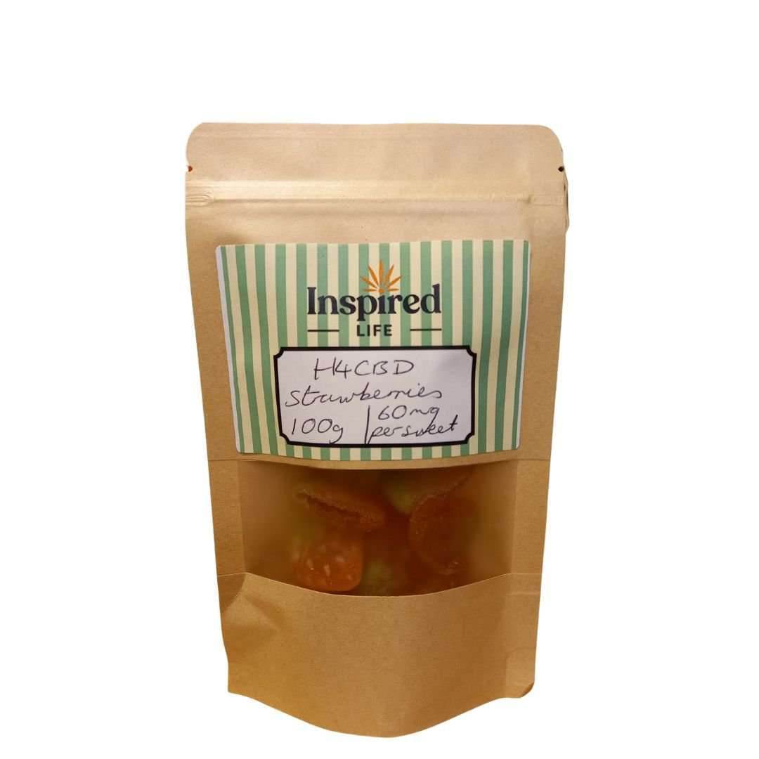 H4 CBD Gummies – THC - Free, Premium Wellness - 3 for 2 - 200g - Inspired Life UK