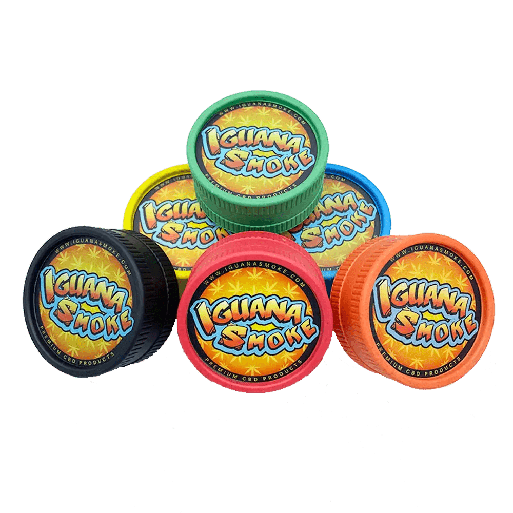 Iguana Smoke Biodegradable Eco Grinder - Sustainable Hemp & CBD Preparation Tool - Inspired Life UK
