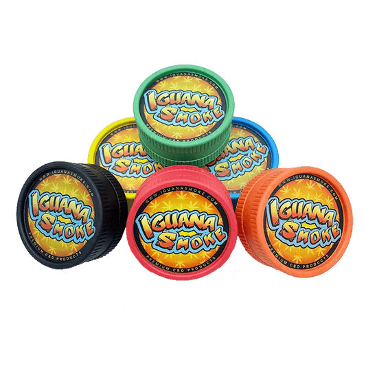 Iguana Smoke Biodegradable Eco Grinder - Sustainable Hemp & CBD Preparation Tool - Inspired Life UK