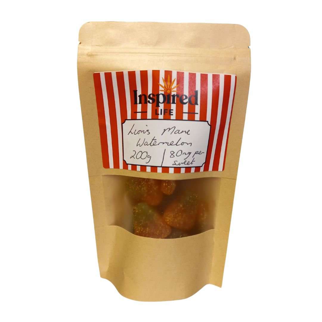 Lions Mane - Tasty Healthy - Watermelon - Inspired Life UK
