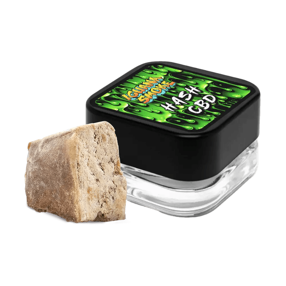 Iguana Smoke - Hemp Solid Extract – Static Runtz 40% CBD Hash