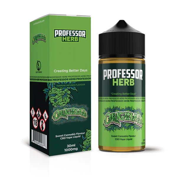 Professor Herb CBD Vape Liquid 1000mg (30ml) - Inspired Life UK
