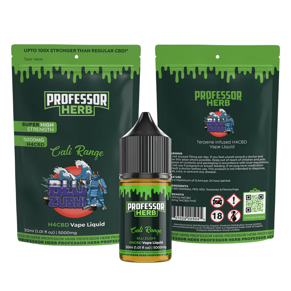 Professor Herb H4CBD Vape Liquid (30ml) - Inspired Life UK
