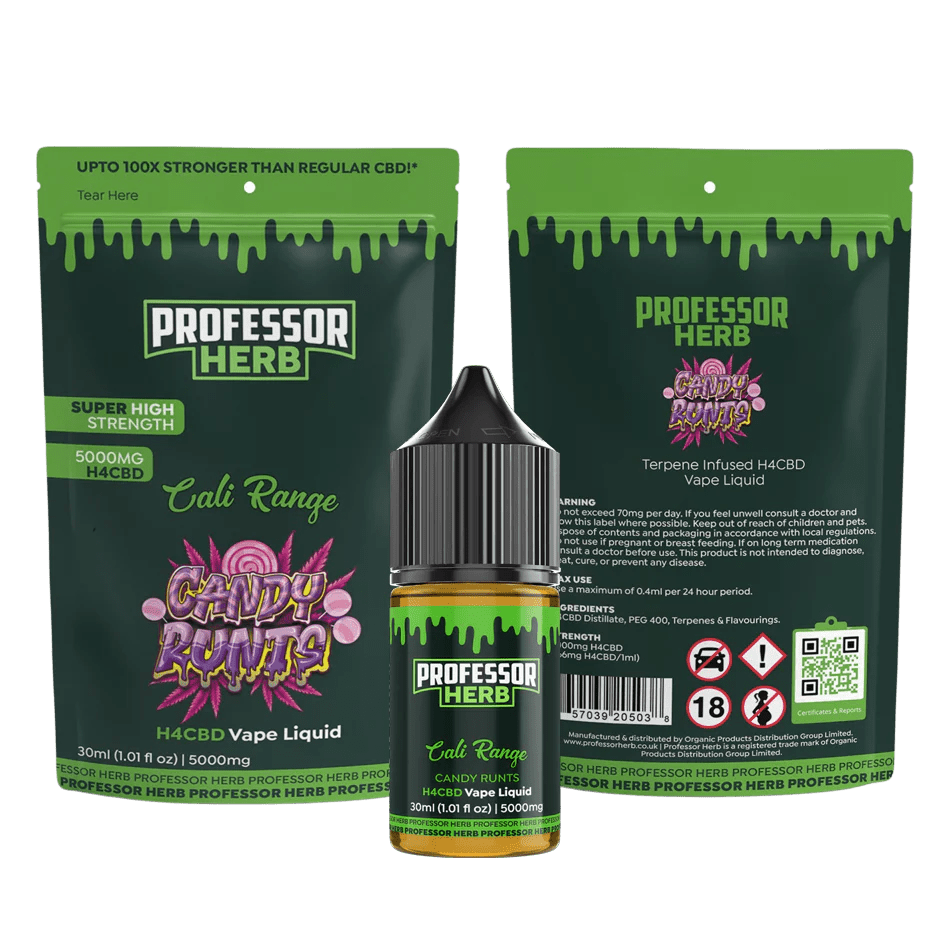 Professor Herb H4CBD Vape Liquid (30ml) - Inspired Life UK