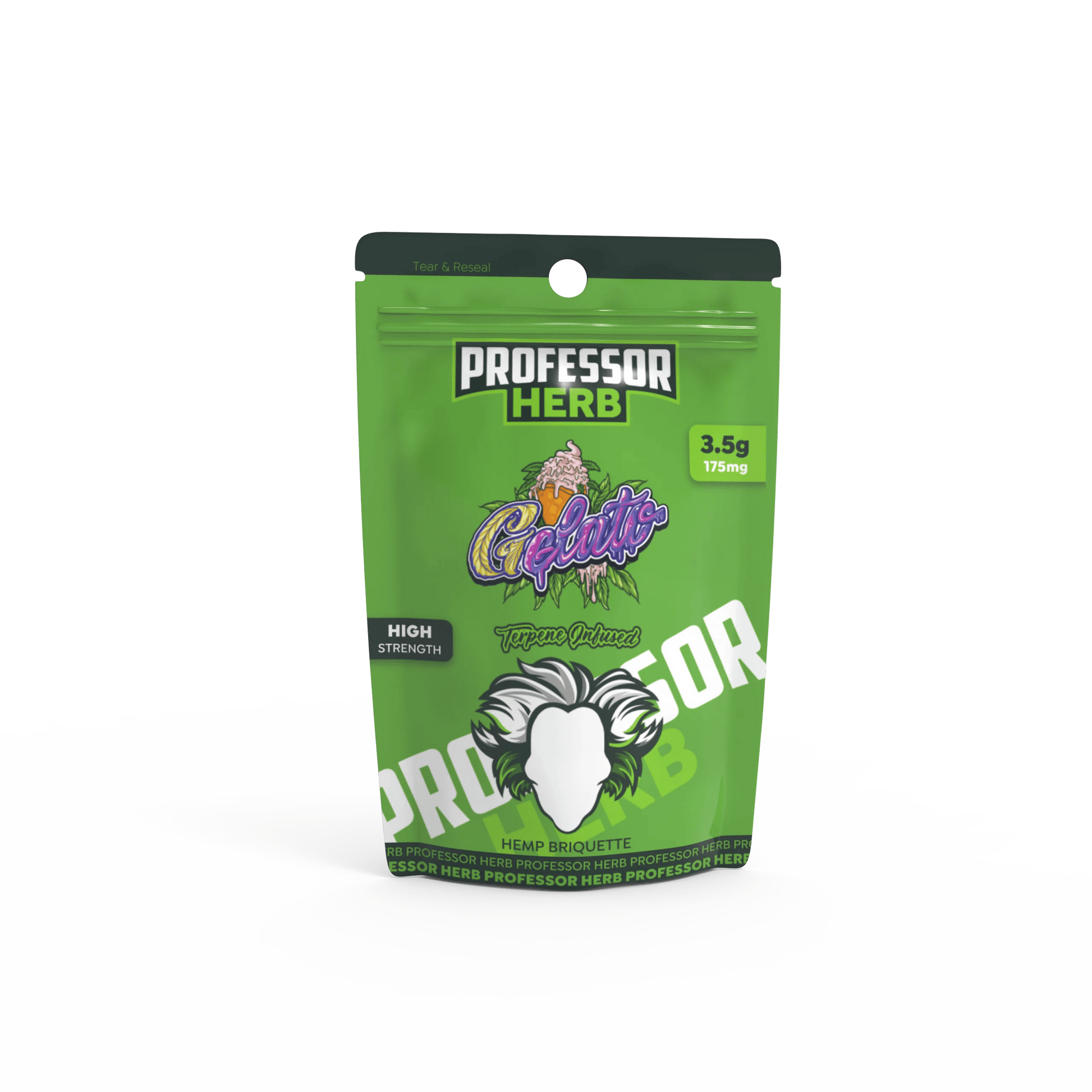 Professor Herb Hemp Briquette Hash 3.5g - Inspired Life UK