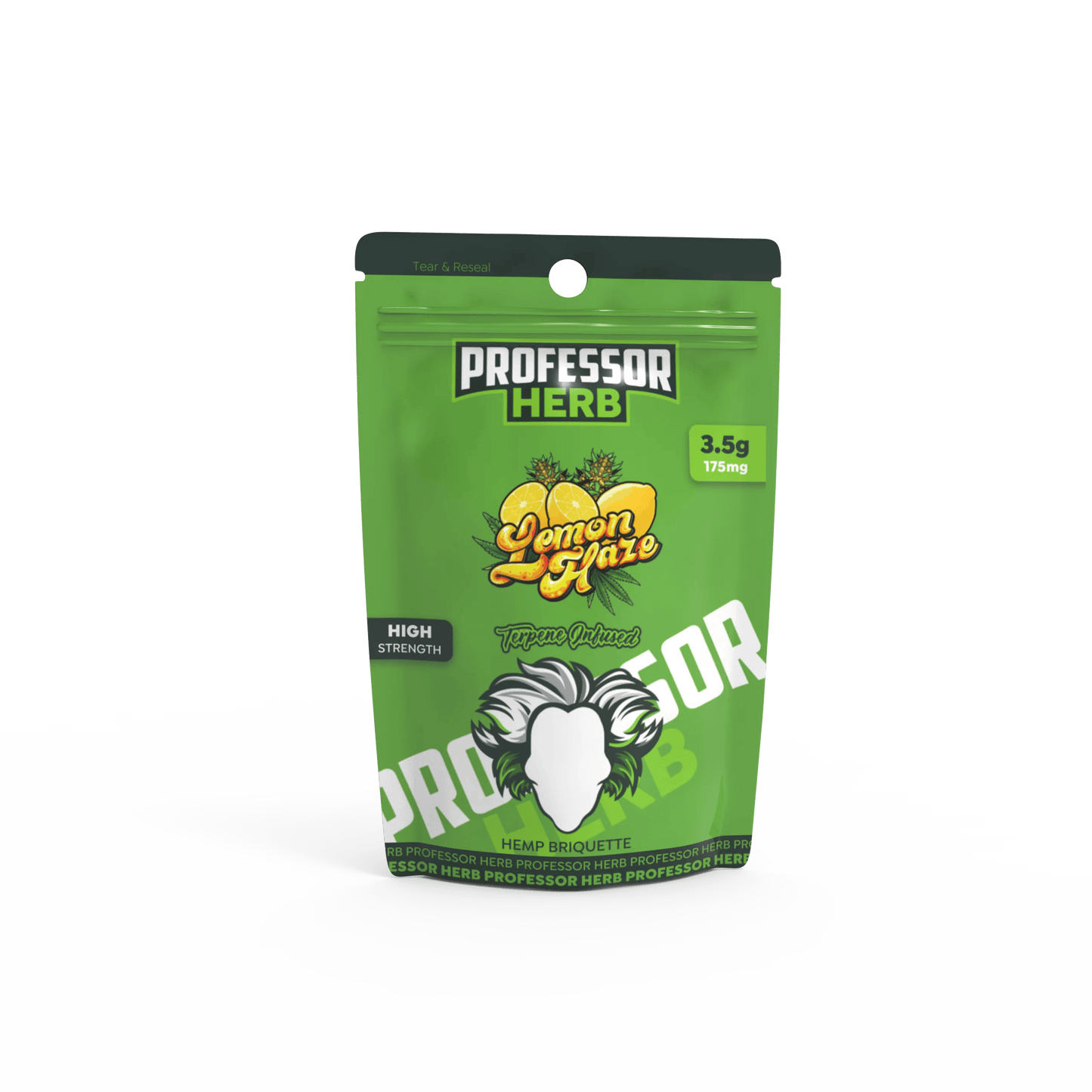 Professor Herb Hemp Briquette Hash 3.5g - Inspired Life UK