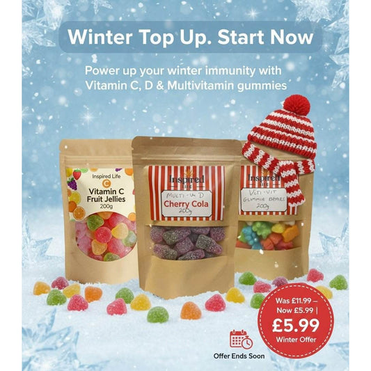 Stay Healthy This Winter – Build Your Own Immunity Gummy Bundle! - Inspired Life UK